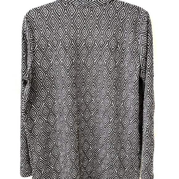 H&M Women's Cardigan Diamond Print Blazer in Medium - Picture 5 of 9